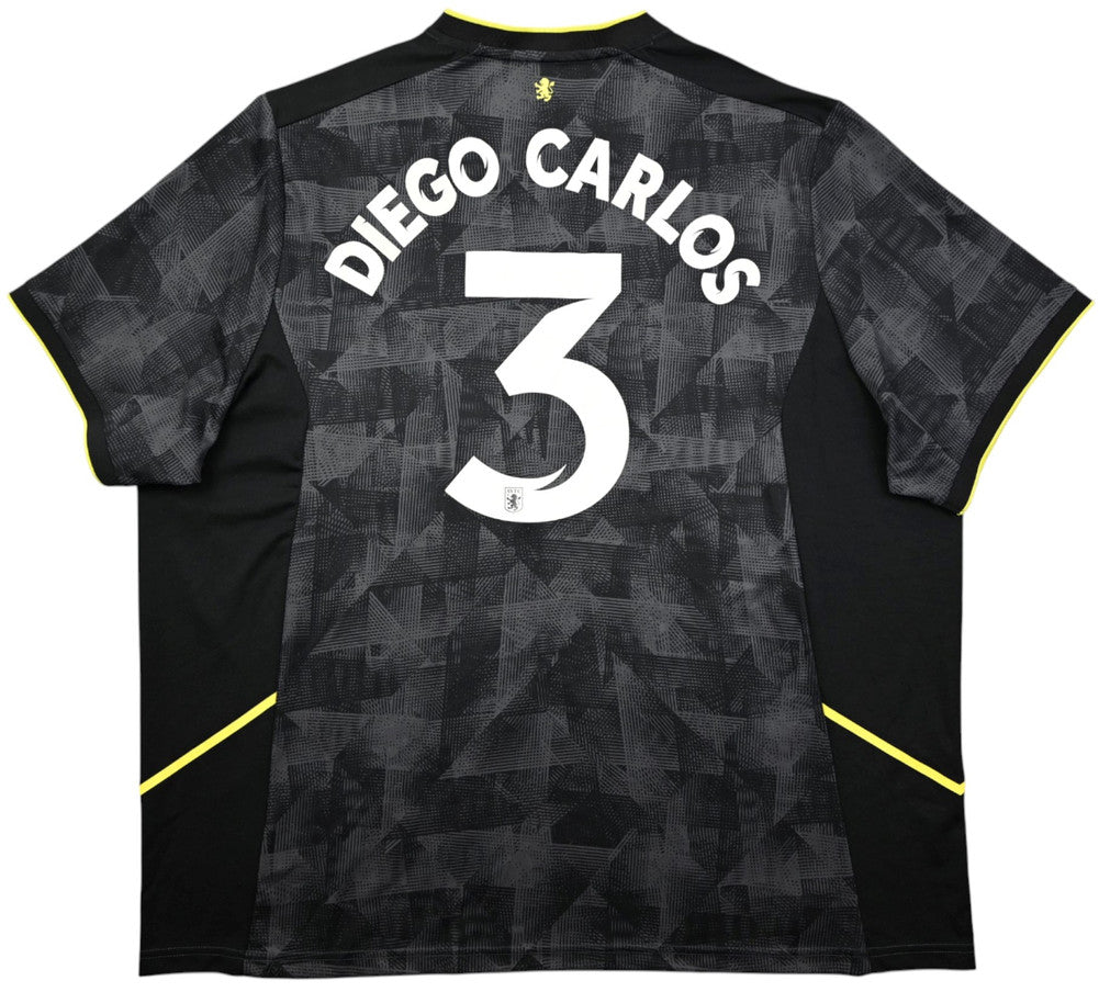 Maillot Aston Villa Extérieur 2022-23 Castore Diego Carlos 4XL