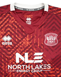 Maillot Carlisle United 2022-23 Domicile Errea vintage collector