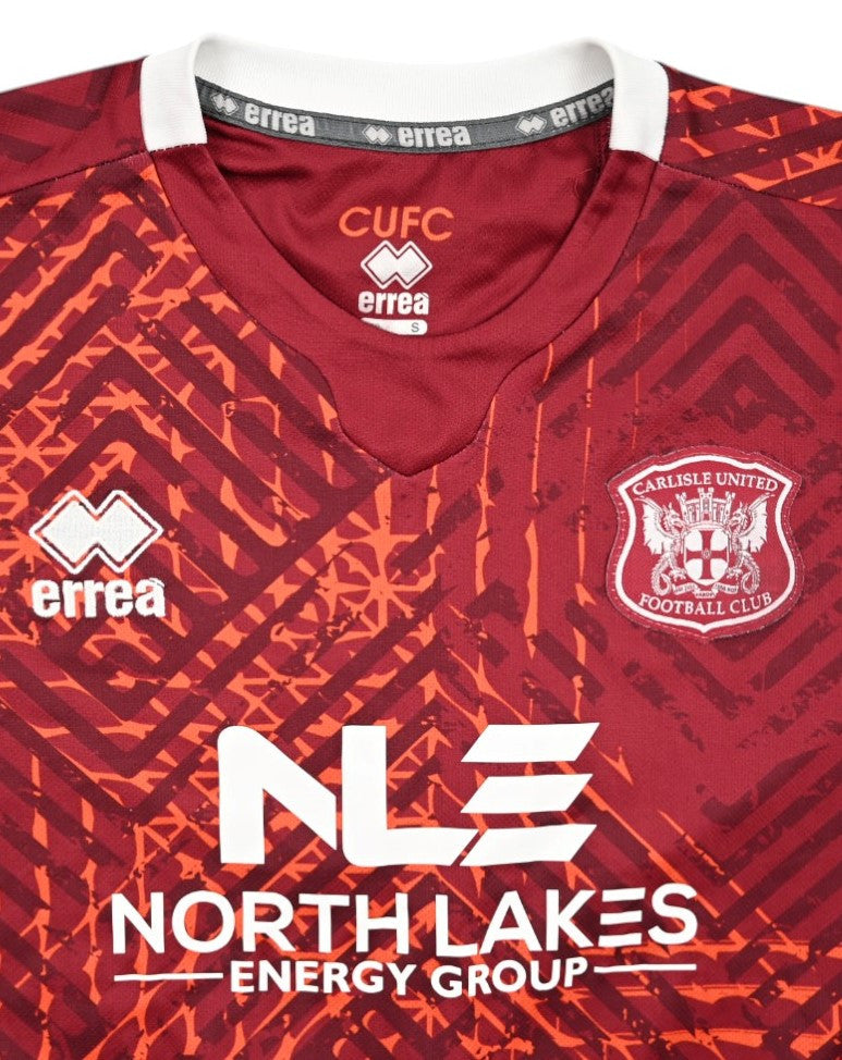 Maillot Carlisle United 2022-23 Domicile Errea vintage collector