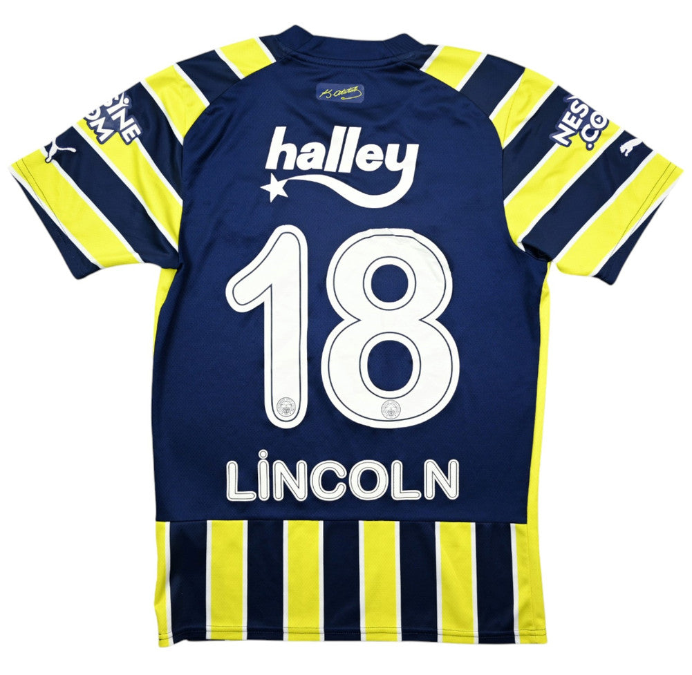 Maillot Fenerbahce Domicile Puma 2022-23 Lincoln vintage 9/10