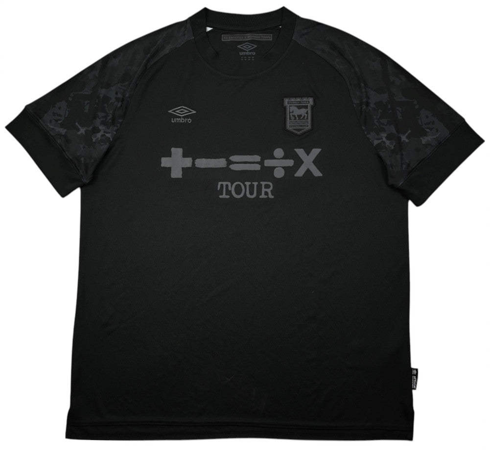 Maillot Ipswich Town Extérieur 2022-23 Umbro Ed Sheeran Blackout