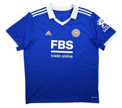 Maillot Leicester City Domicile 2022-23 Adidas Vardy vintage