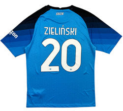 Maillot Napoli 2022-23 Zielinski Emporio Armani Domicile