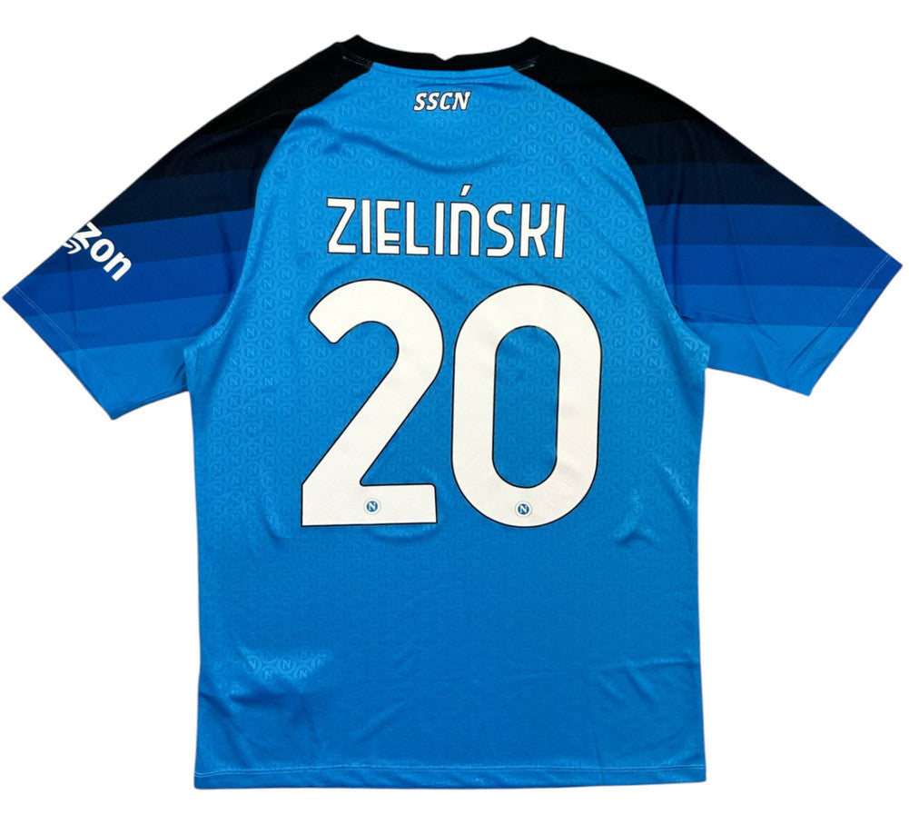 Maillot Napoli 2022-23 Zielinski Emporio Armani Domicile