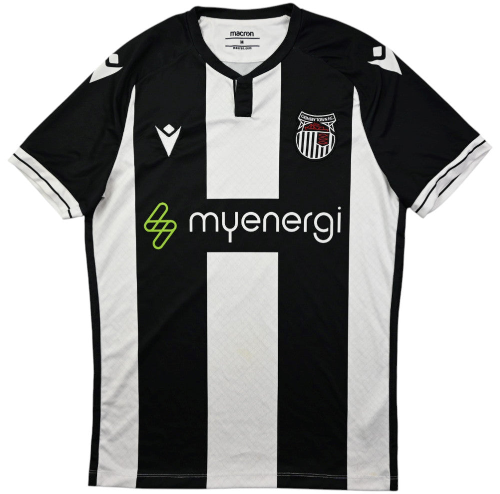 Maillot Grimsby Town 2023-24 Domicile Macron vintage collector
