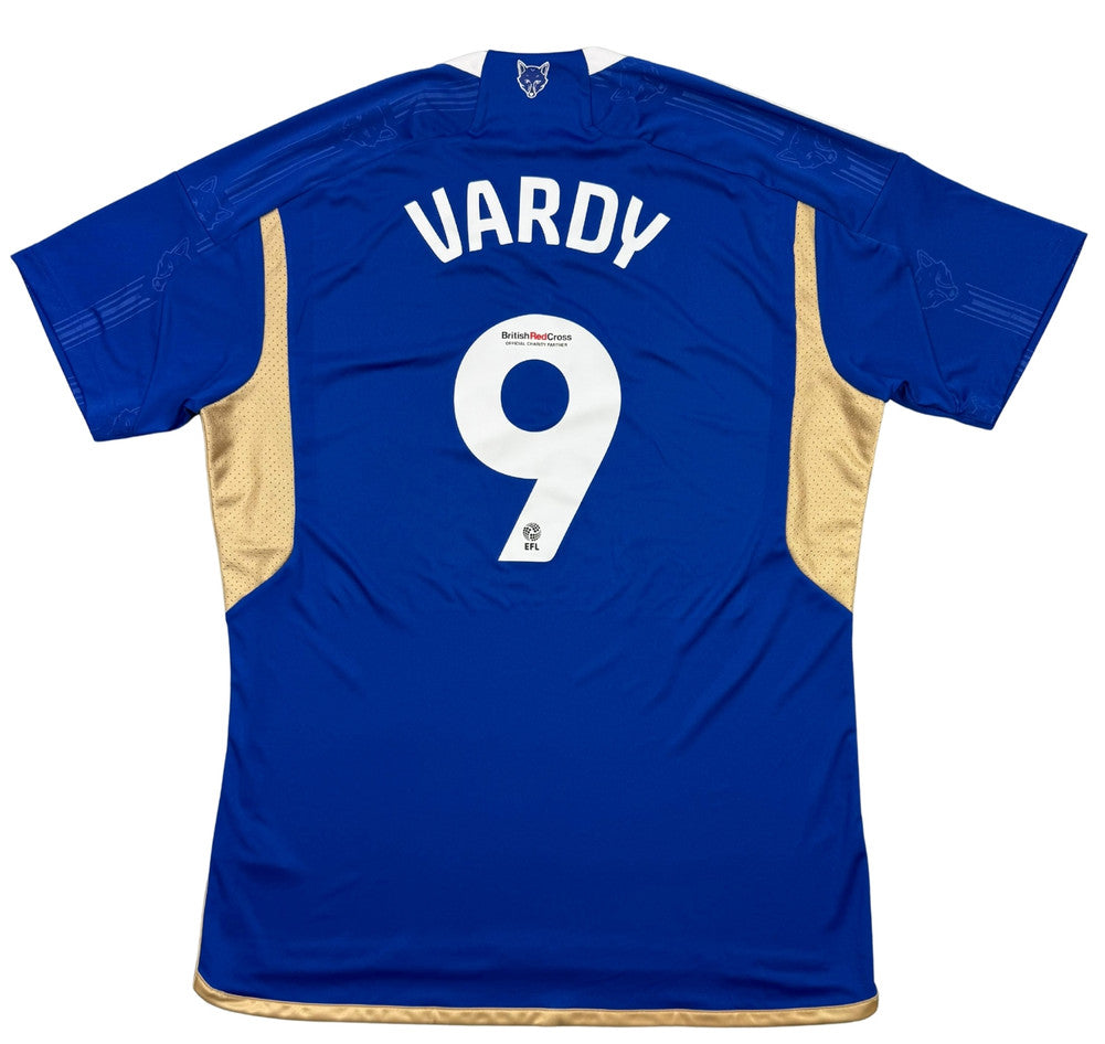 Maillot Leicester City Domicile Adidas 2023-24 Vardy Collector