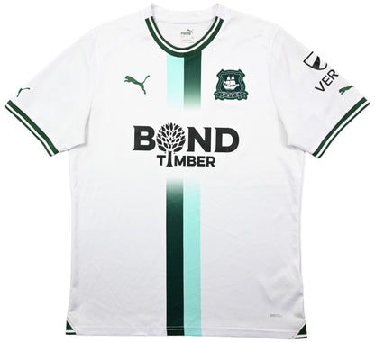 Maillot Extérieur Plymouth Argyle 2023-24 Puma Bond Timber