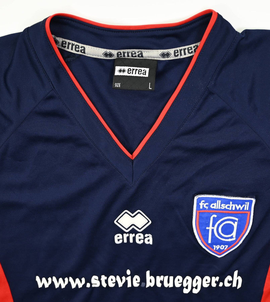 Maillot FC Allschwil Errea vintage collector Swiss football