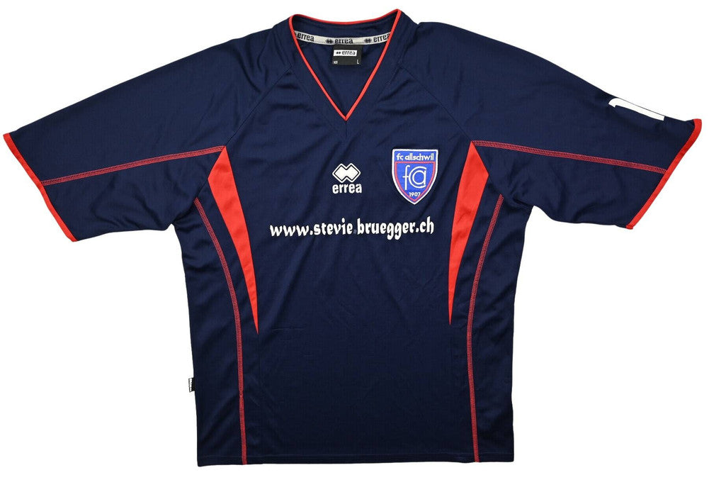 Maillot FC Allschwil Errea vintage collector Swiss football