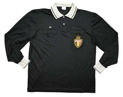 Maillot Arbitre Belgique Adidas Vintage XL — Referee Shirt