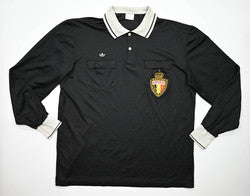 Maillot Arbitre Belgique Adidas Vintage XL — Referee Shirt