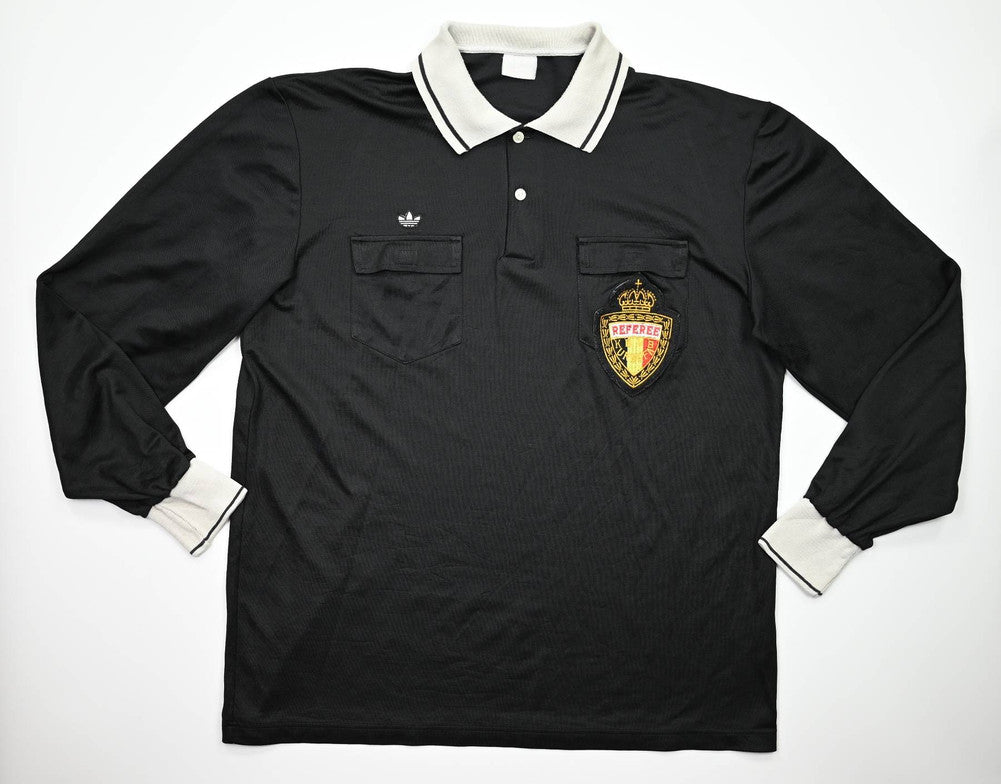 Maillot Arbitre Belgique Adidas Vintage XL — Referee Shirt