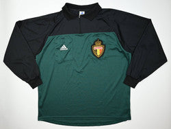 Maillot Arbitre Belgique Nike Manches Longues Vintage XL