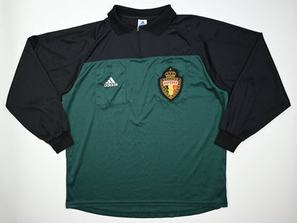 Maillot Arbitre Belgique Nike Manches Longues Vintage XL