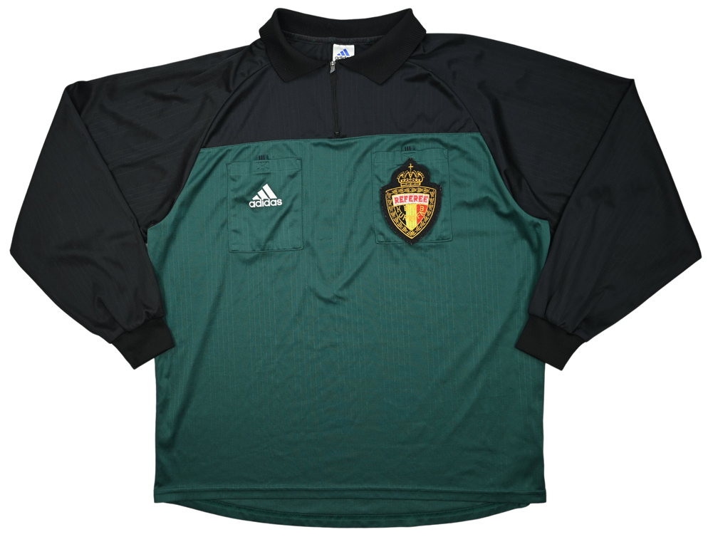 Maillot Arbitre Belgique Nike Manches Longues Vintage XL