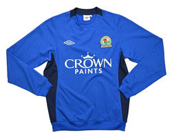 Maillot Blackburn Rovers Umbro Vintage Crown Paints Manches Longues