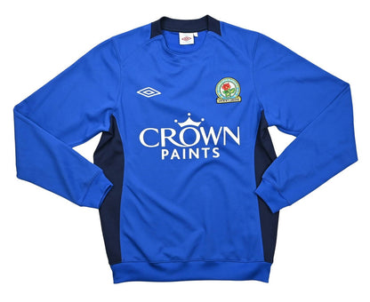 Maillot Blackburn Rovers Umbro Vintage Crown Paints Manches Longues