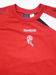 Maillot Bolton Wanderers Reebok Vintage Manches Longues