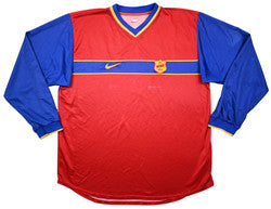 Maillot Zbrojovka Brno Nike Vintage Manches Longues Collector