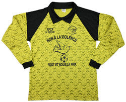 Maillot Gardien District de Savoie DEFIL Vintage Non à la Violence