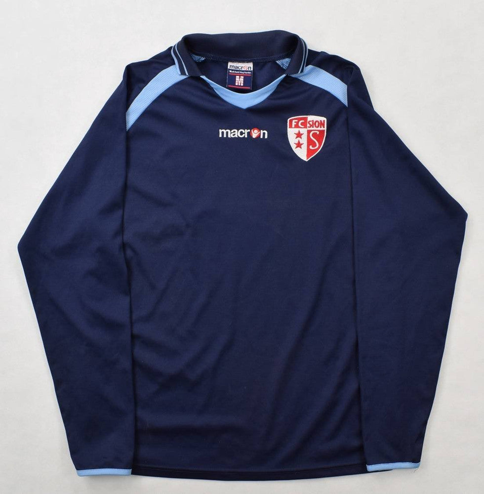 Maillot FC Sion Manches Longues Macron Vintage | Collector