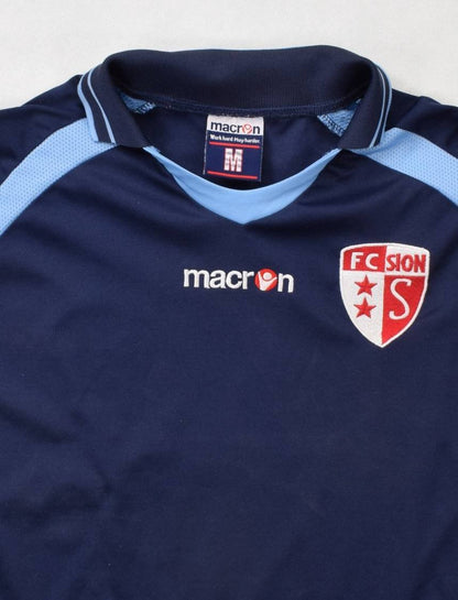 Maillot FC Sion Manches Longues Macron Vintage | Collector