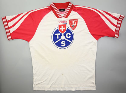 Maillot FC La Sallaz Adidas Vintage TCS Swiss Club Rare