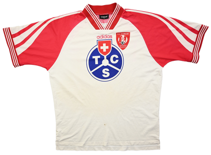 Maillot FC La Sallaz Adidas Vintage TCS Swiss Club Rare