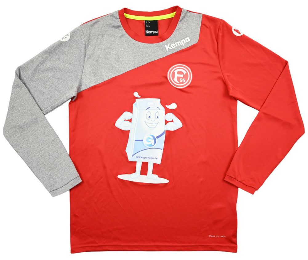 Maillot Fortuna Düsseldorf Kempa vintage manches longues L