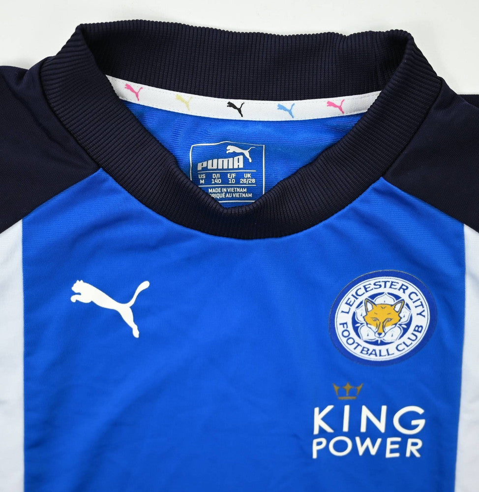 Maillot Leicester City Puma Manches Longues King Power Vintage