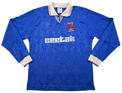 Maillot Morisston Town Boys Club Umbro Ceetak vintage irlandais