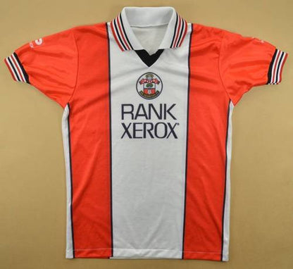 Maillot Southampton 1980-83 Patrick Rank Xerox vintage domicile