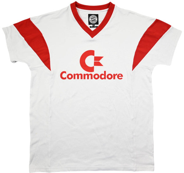 Maillot Bayern Munich 1987-88 Domicile Réédition Commodore 3XL