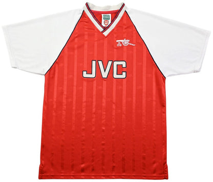 Maillot Arsenal Domicile 1988-90 JVC Score Draw Vintage