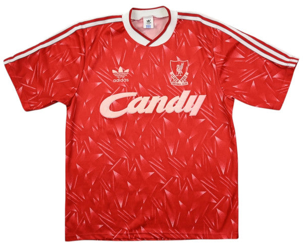 Maillot Liverpool 1989-91 Adidas Domicile CANDY Vintage