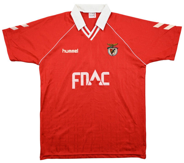 Maillot Benfica 1990-91 Hummel Domicile FNAC Vintage