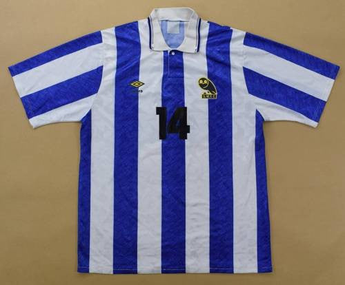 Maillot Sheffield Wednesday 1990-91 Domicile Umbro vintage