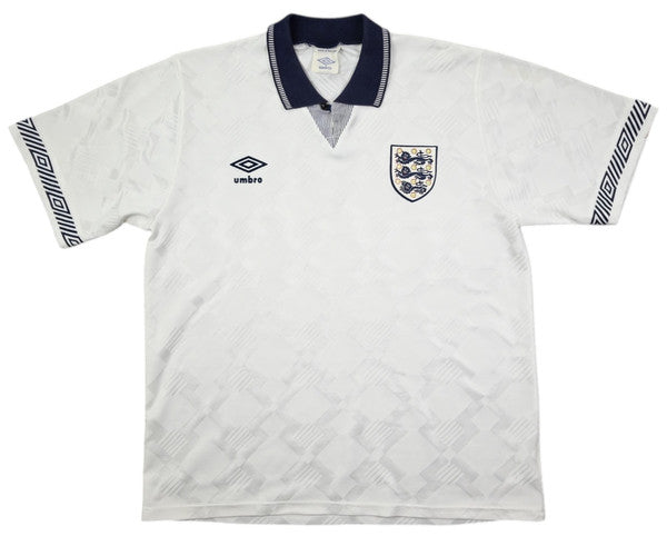 Maillot Angleterre Domicile 1990-92 Umbro Vintage | 9/10