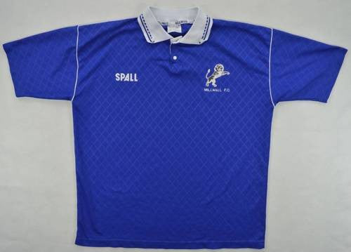Maillot Millwall FC 1990-92 Domicile Spall Vintage Collector