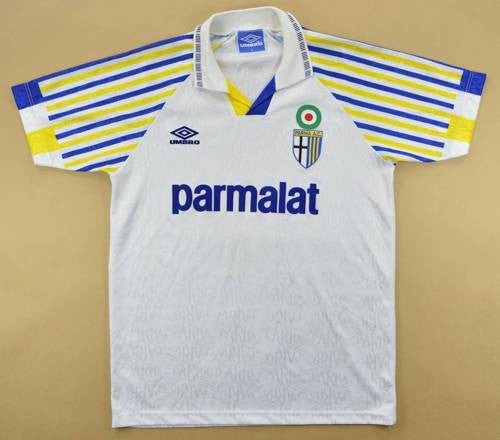 Maillot Parma AC 1991-92 Domicile Umbro Parmalat vintage