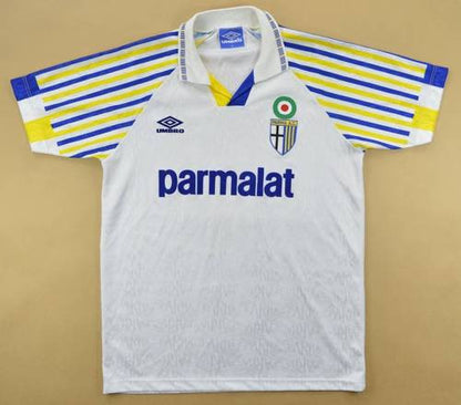 Maillot Parma AC 1991-92 Domicile Umbro Parmalat vintage