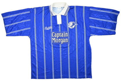 Maillot Millwall 1993-94 Domicile Bukta Captain Morgan vintage