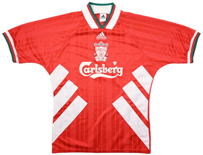 Maillot Liverpool Domicile Adidas 1993-95 Vintage Carlsberg L