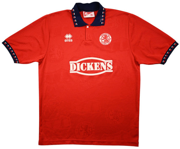 Maillot Middlesbrough 1994-95 Domicile Errea Vintage – Taille L