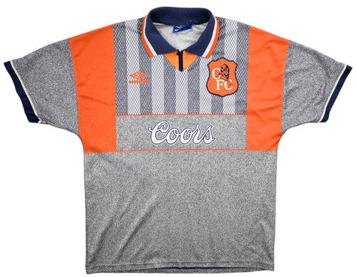 Maillot Chelsea Extérieur 1994-96 Umbro Coors Vintage 9/10