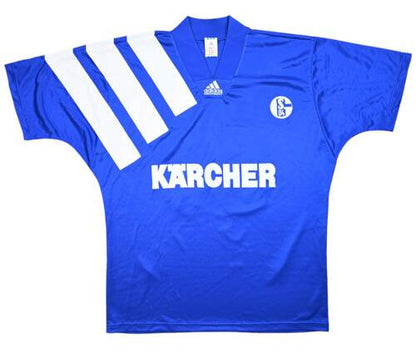 Maillot Schalke 04 Domicile Adidas 1994-96 Vintage Collector