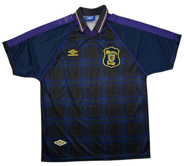 Maillot Écosse Extérieur Umbro 1994-96 Vintage XL - Collector