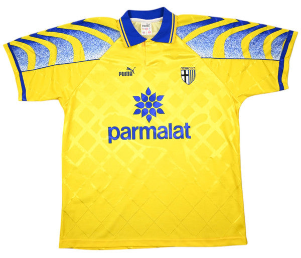 Maillot Parma AC Extérieur Puma 1995-96 Parmalat vintage - 9/10