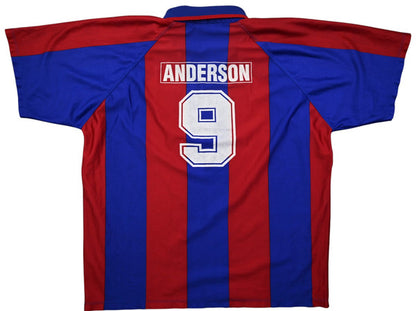 Maillot FC Barcelona 1995-97 Domicile Vintage Anderson XXL