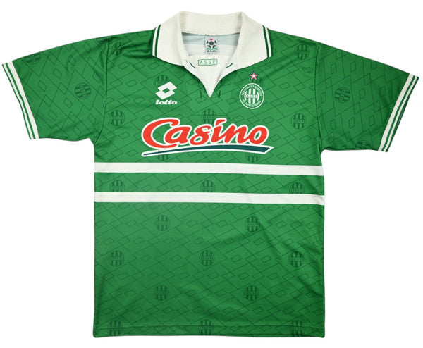 Maillot Saint-Étienne 1995-97 Domicile Lotto Vintage - Sagnol
